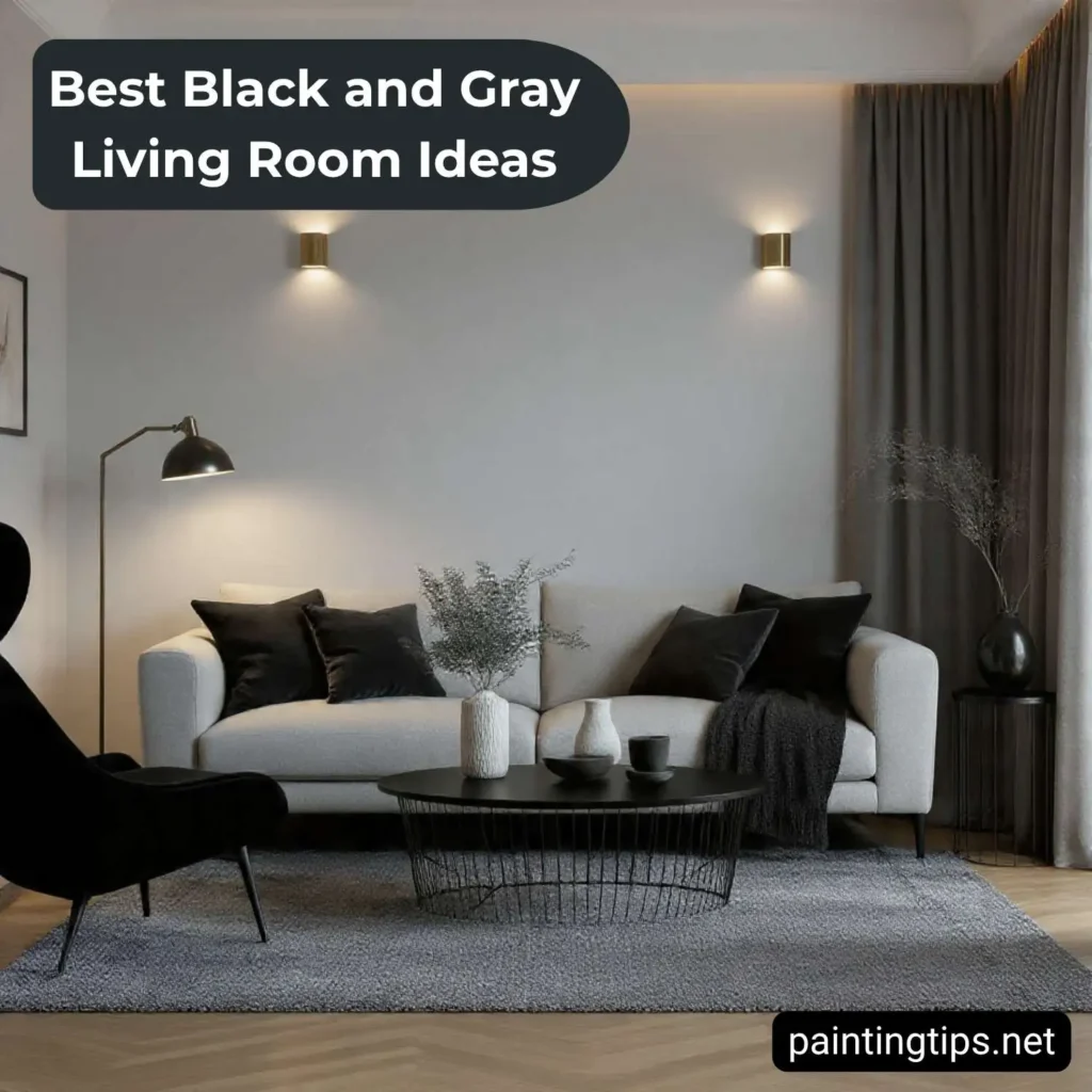 black and gray living room ideas.