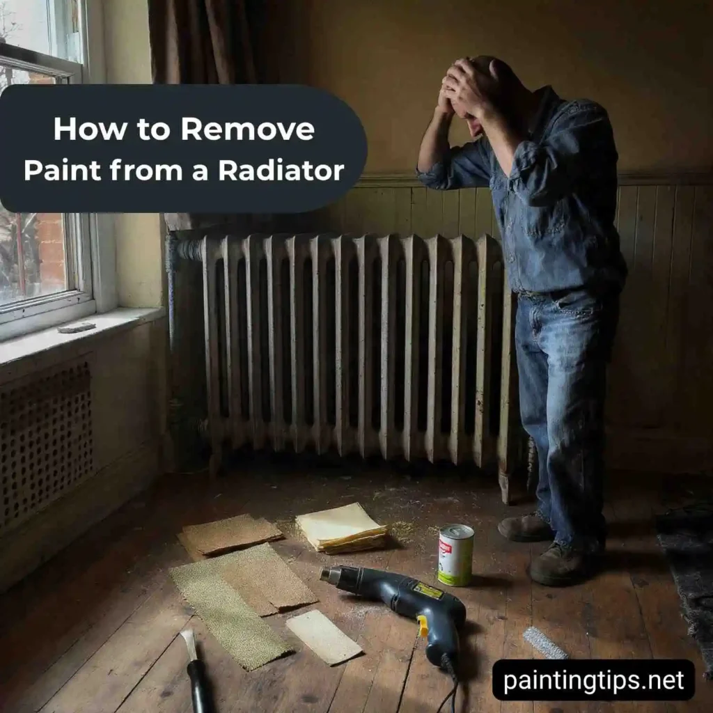 Choosing the right stripping method from a radiator.