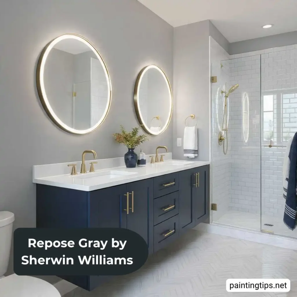 Repose Gray bathroom ideas
