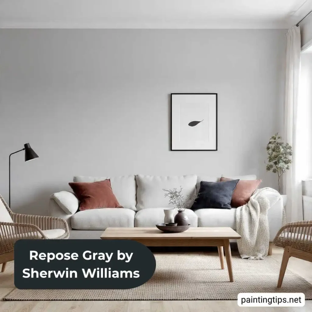 Repose Gray by Sherwin Williams