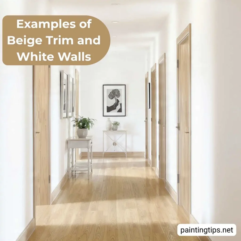 Should interior doors match the beige trim.