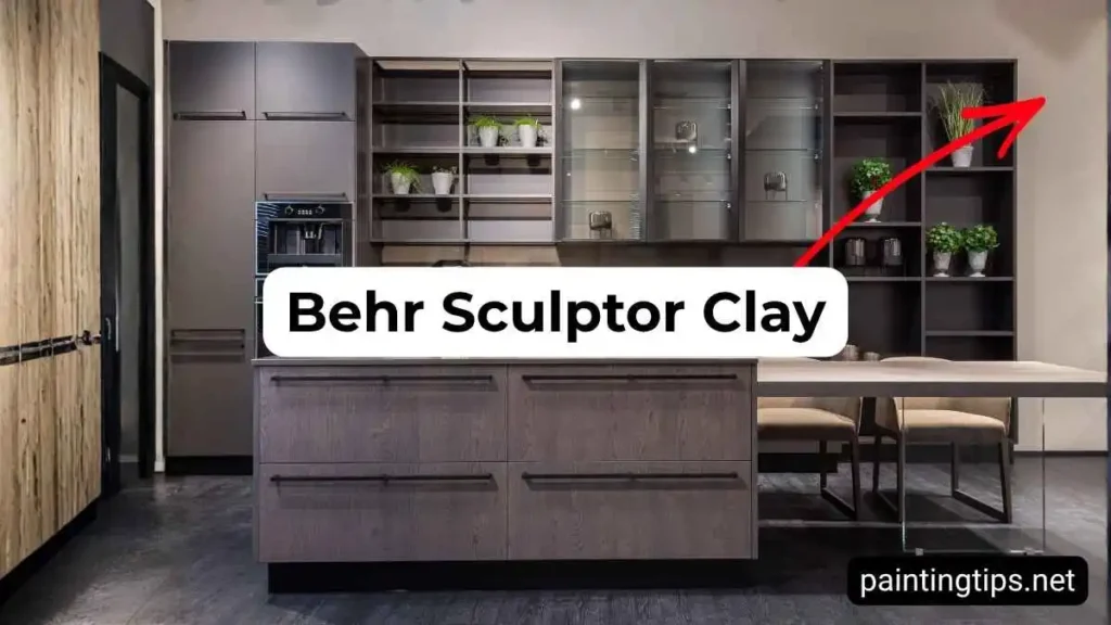 Behr sculptor clay kitchen