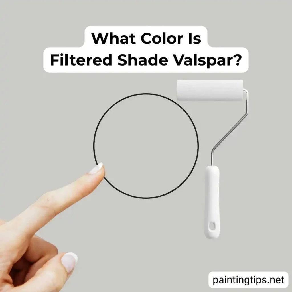 Valspar filtered shade.