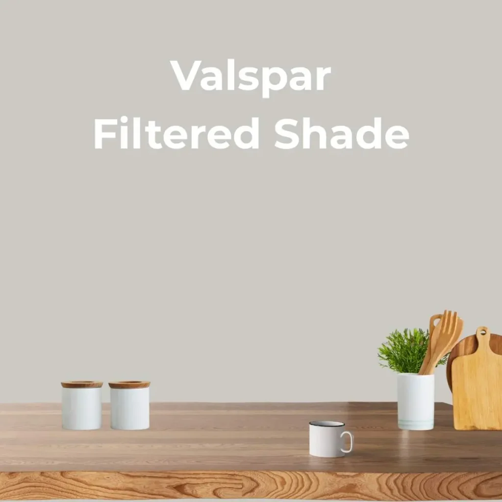 Valspar filtered shade kitchen.