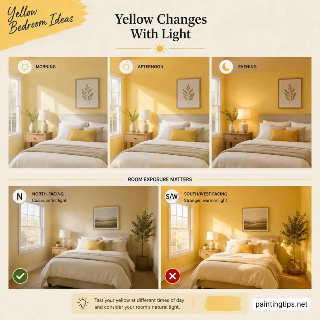 Yellow bedroom ideas 2