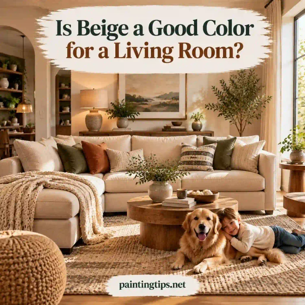 Is beige a good color for a living room?