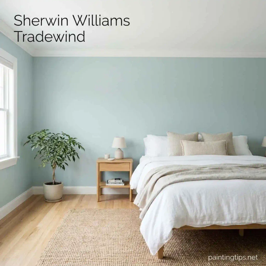 SW tradewind paint color.